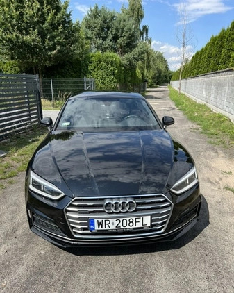 Audi A5 cena 129000 przebieg: 198000, rok produkcji 2017 z Radom małe 277